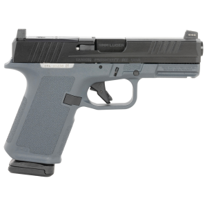 Ruger 19425 RXM 9mm Luger 15+1 4" Black FNC Nitride Barrel & Black FNC Nitride Serrated Alloy Steel Slide, Stealth Gray Textured Grip
