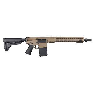 Barrett 18851 REC10 LR 6.5 Creedmoor 20+1 20" Black Match Grade Threaded Barrel, Flat Dark Earth Cerakote Aluminum Receiver w/Picatinny Rail, M-LOK Handguard, Magpul MOE Black Polymer Stock & Grip, Am
