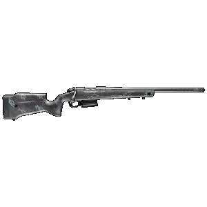 Bergara Rifles B14S7514CF B-14 Crest CF 22 Creedmoor 5+1 20" Carbon Fiber Threaded Barrel Sniper Gray Cerakote Steel Receiver Drilled & Tapped Receiver Carbon Fiber w/Black & Gray Sponge Accents Fixed