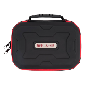 Allen Ruger Phoenix Hardshell Handgun Case 9\" Black/Red Lockable