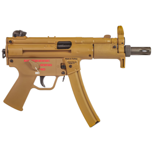 Century International Arms Century Arms AP5-P HG6035GB-N 9mm Pistol 5.75\" Barrel 30+1 Threaded Barrel RAL8000 FDE - $1549.99 at Classic Firearms