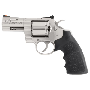Colt Defense Colt Grizzly-SP3RTS .357 Mag 3\" 6rd Revolver Ported Barrel Hogue Grips - $1464.70 at Classic Firearms