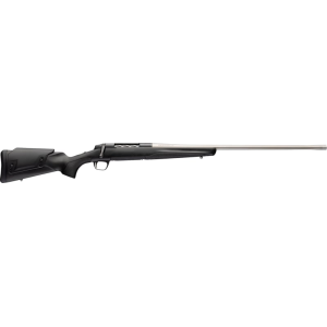 Browning Browning 036118294 X-Bolt 2 Western Hunter Special Full Size 3.1\"\\s24\" Matte Stainless Threaded Barrel, Matte Stainless Steel Drilled & Tapped Receiver, Black Adj Comb Synthetic, Stock Right Han - $879.99 at Classic Firearms