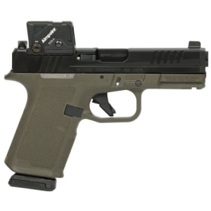 Ruger Ruger RXM COA, 9mm, Semi-Automatic Pistol, 4\" Barrel, Magpul ODG Frame, 2-15rd Magpul Magazines, Co-Witness Blacked Out Sights, Aimpoint COA - 19463 - $829.99 at Classic Firearms