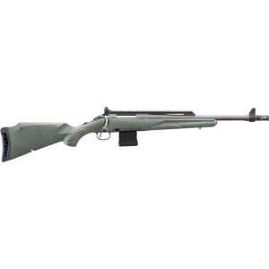 Ruger Ruger 46965 American II Scout 10+1 16.10\" Cobalt Cerakote Threaded Barrel, Alloy Steel Receiver w/Scope Rail, Leaf Green Splatter Adj LOP Synthetic Stock - $714.79 at Classic Firearms
