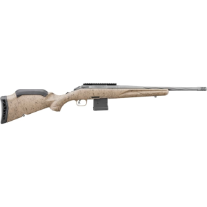 Ruger Ruger American Ranch Gen II 46959 Rifle 300BLK 16.1\" 10 Bolt LH FDE Splatter Spiral Fluted - $592.79 at Classic Firearms
