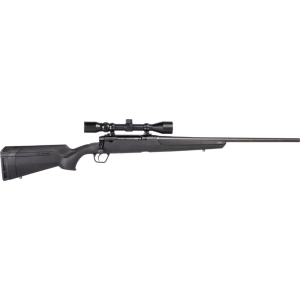 Savage Arms Savage Arms 57987 Axis XP 4+1 18\" Matte Black Carbon Steel Barrel & Drilled & Tapped Receiver, Black Fixed Synthetic Stock, Weaver 3-9x40mm Scope, Right Hand - $452.79 at Classic Firearms