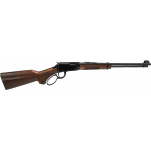 Henry Henry H1 Western H001PG-22 Rifle 22 LR 18.5\" 15rd Lever Action Walnut Grooved - $392.26 at Classic Firearms