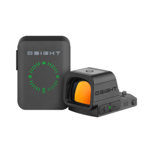 Olight OSIGHT XR, Closed Emitter, Charging Cover, Black Anodized, 2 MOA Red Dot or 6 MOA Red Dot /32 MOA Circle Reticle,