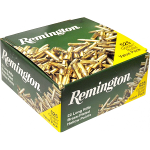 Remington Remington Ammo 1622C 22LR 36 GR Plated Hollow Point - 525rd Box - $39.99 at Classic Firearms