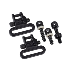 Allen 14420 Magnum Swivel Set Black 1\" Bolt Action Rifles