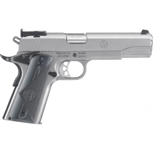 Ruger Ruger 6736 SR1911 Single 45 ACP 5\" 8+1 Stainless Steel Grip/Frame Grip Stainless Steel - $962.58 at Classic Firearms