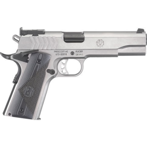 Ruger Ruger 6759 SR1911 Target Single 5\" 9+1 Black G10 Grip Stainless Steel - $915.20 at Classic Firearms