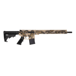 Great Lakes Firearms .223 Wylde Semi-Automatic AR-15 Rifle with 16\" Nitride Barrel - Serpent Tan Camo - GL15223 S-GRN