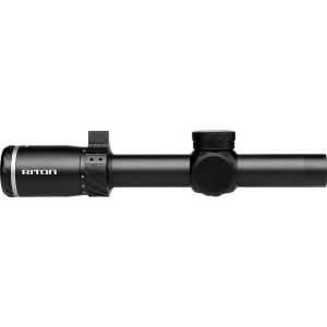 Riton Optics 5T110LFI23 5 Tactix Black 1-10x24mm 30mm Tube Illuminated 3OT Reticle