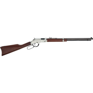 Henry Henry H004SEM Silver Eagle 22 Magnum Lever 22 WMR 20\" 16+1 American Walnut Stock Blued Barrel/Nickel Receiver - $795.21 at Classic Firearms