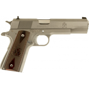 Springfield Springfield Armory PB9151LCA 1911 Single 45 ACP 5\" 7+1 Cocobolo Grip Stainless Steel - $763.07 at Classic Firearms