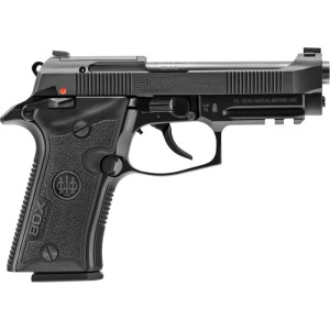 Beretta Beretta J80XBLK13 80X Cheetah 13+1 3.90\" Black Optic Ready/Serrated Slide, Black Anodized Aluminum Frame w/Picatinny Rail & Beavertail, Black Plastic Grip Panels - $599.00 at Classic Firearms