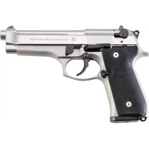 Beretta Beretta JS92F510CA 92FS 4.9\" FS 3-DOT10rdInox CA Compliant - $879.00 at Classic Firearms