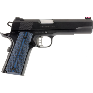 Colt Defense Colt O1972CCS 1911 Competition 70 Series Single 9mm Luger 5\" 9+1 Blue G10 w/Logo Grip Blued Carbon Steel - $917.93 at Classic Firearms
