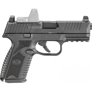 Fn FN 66100587 509 Mid-Size Semi-Auto Pistol, DAO 4\" 15+1 Black Interchangeable Backstrap Grip Black Slide - $729.00 at Classic Firearms