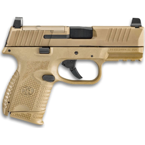 Fn FN 66100574 509 Compact MRD 9mm Luger 3.70\" Barrel 12+1 or 15+1 , Flat Dark Earth , No Manual Safety , Optics Ready - $729.00 at Classic Firearms