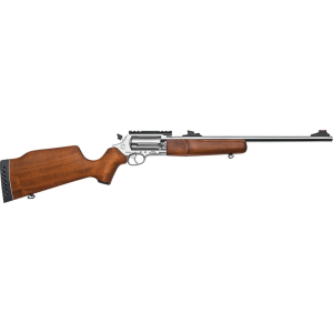 Rossi SCJ4510SS Circuit Judge DA/SA 45 Colt (LC)/410GA 18.5\" 5 Hardwood Stock Stainless Steel