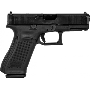 Glock Glock 45, 9mm, Semi-Automatic Pistol, Modular Optic System (MOS), Optic Ready, Fixed Sights, (3) 17rd Magazines, w/FRONT Serrations - PA455S203MOS - $620.00 at Classic Firearms