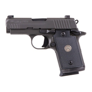 Sig Sauer Sig Sauer 9389LEGION P938 Micro-Compact Legion 9mm Luger 3\" 7+1 Legion Gray Cerakote Elite Black G10 Grip - $799.99 at Classic Firearms