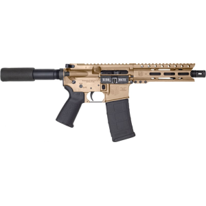 Diamondback Diamondback DB1912K061 DB15 AR Pistol Carbine Length 7\" 30+1 Flat Dark Earth Buffer Tube Stock - $646.67 at Classic Firearms