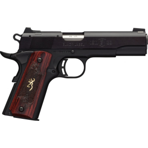 Browning Browning 051851490 1911-22 Single 22 LR 4.25\" 10+1 Rosewood Grip Black Stainless Steel - $719.99 at Classic Firearms
