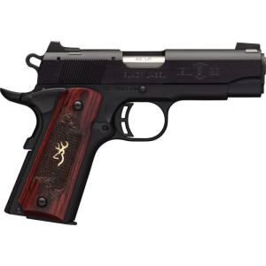 Browning Browning 051852490 1911-22 Compact Single 22 LR 3.62\" 10+1 Rosewood Grip Black Stainless Steel - $719.99 at Classic Firearms