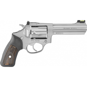 Ruger Ruger 5771 SP101 Standard DA/SA .357 4.2\" 5 Black Rubber Cushion Inset Stainless Revolver - $711.47 at Classic Firearms