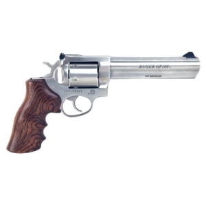 Ruger Ruger KGP161UF Talo GP100 .357 Magnum 6 SS Unfluted CYL & Hogue Revolver - $863.99 at Classic Firearms