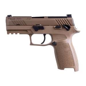 Sig Sauer Sig Sauer 320CA9M18MS10 P320 Carry *MA Compliant 9mm Luger 3.90\" 10+1 (3) Coyote PVD Stainless Steel Frame/Slide Coyote Polymer Grips - $699.99 at Classic Firearms