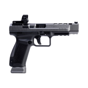 Canik Canik TP9 SFX 9mm 5.2\" Barrel 20rd Semi-Auto Pistol, Black W / MeCanik MO2 Optic, Holster, 2 Mags & Acc Pkg - $624.99 at Classic Firearms