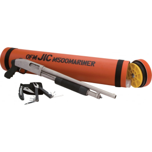 Mossberg Mossberg 52340 500 Pump 12GA 18.5\" 3\" 5+1 Synthetic Pistol Grip Black Silver Marinecote - $636.31 at Classic Firearms