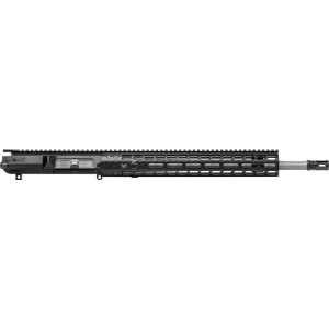 Aero Precision M5E1 Complete Upper, 18\" .308 SS Fluted Barrel, EM-15 Handguard - Anodized Black - APAR308554M69