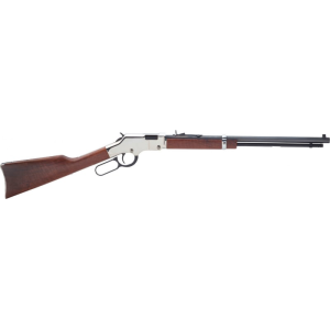 Henry Henry H004SM Silver Boy 22 WMR Lever 22 WMR 20\" 12+1 American Walnut Stock Blued Barrel/Nickel Receiver - $637.10 at Classic Firearms