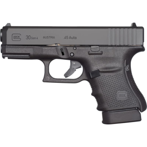 Glock Glock G30 Gen 4, Subcompact Semi-Auto Pistol, .45 ACP, 3.77\" Barrel, 10+1 Capacity, Interchangeable Backstrap Grip, Black, US MADE UG3050201 - $439.99 at Classic Firearms