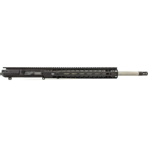 Aero Precision M5E1 Enhanced 20\" 6.5 Creedmoor Stainless Steel Complete Upper Receiver with 15\" Enhanced M-LOK Handguard - Anodized Black - APAR308554M45