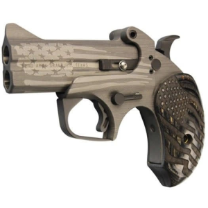 Bond Arms Bond Arms BAOG Old Glory 45 Colt (LC)/410 Gauge 3.50\" 2 Round American Flag Stainless Steel Cerakote - $581.32 at Classic Firearms