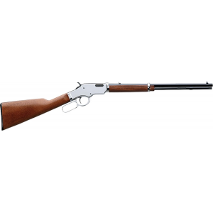 Taylors and Company 2045 Uberti Scout Lever 22 LR 19\" 14+1 Walnut Stock Blued Barrel/Chromed Receiver