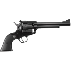 Ruger Ruger 0316 Blackhawk Blued Single .357 6.5\" 6 Black Rubber Blued Revolver - $699.99 at Classic Firearms