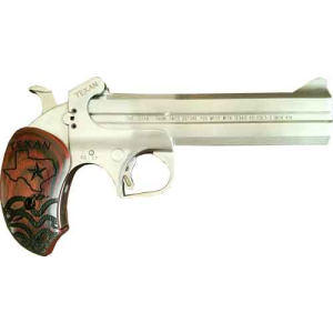 Bond Arms Bond Arms BATX Texan Derringer Single 45 Colt (LC)/410 Gauge 6\" 2 Round Stainless Steel - $556.02 at Classic Firearms