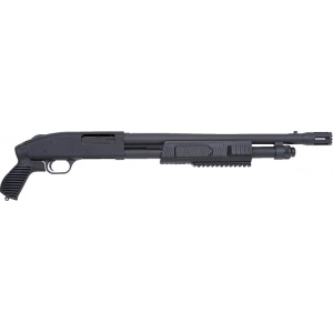 Mossberg Mossberg 500 Pump 12GA Shotgun, 18.5in 3in Barrel 5+1 Synthetic Pistol Grip Black Matte Blued - 50673 - $571.04 at Classic Firearms