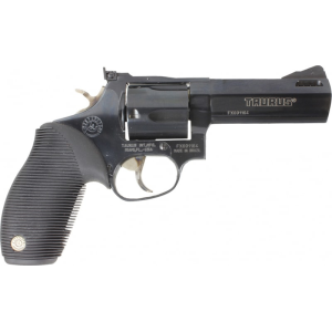 Taurus Taurus 44 Tracker 44RemMag Revolver, 4in Barrel Adj Sights Ported 5rd Ribber Grip Blued - 2440041TKR - $497.11 at Classic Firearms