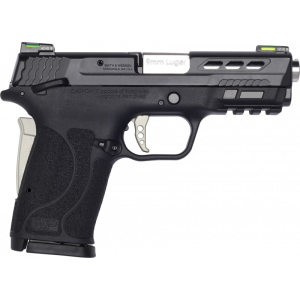 Smith & Wesson Smith & Wesson Shield M2.0 M&P EZ Performance Center Perforated Slide Ported Barrel Silver Accents W/ Clean KIT - 13225 - $578.13 at Classic Firearms