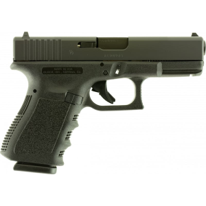 Glock Glock UI1950203 G19, Gen 3 - Compact Double Stack 9mm Semi-Auto Pistol, 4.01\"BBL, 15+1 Black - $499.99 at Classic Firearms