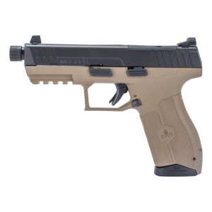 IWI M9ORP17TFDNS Masada 4.6\" Threaded Barrel NS ORP 2-17rd Mag FDE